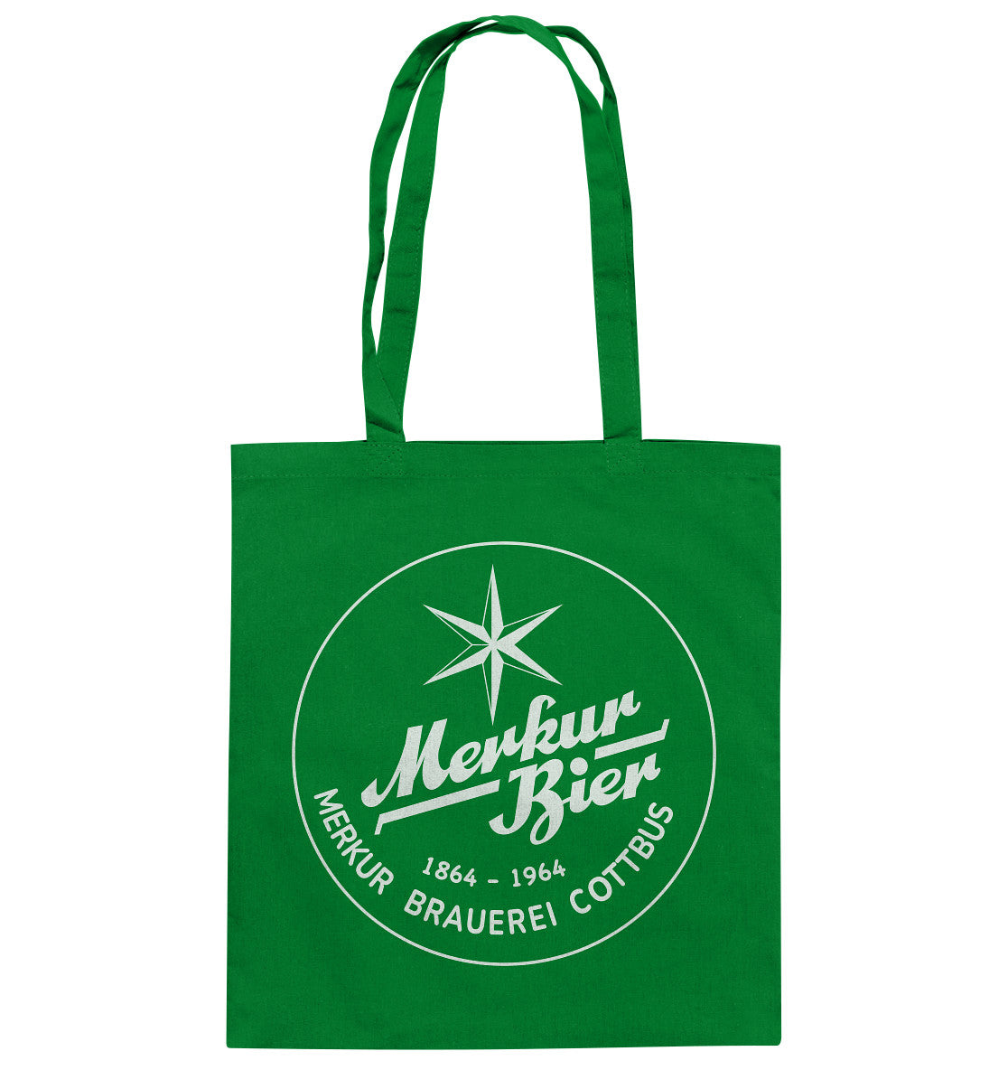 DDR Ostalgie Baumwolltasche • MERKUR BRAUEREI COTTBUS