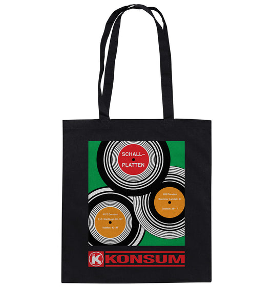 BAUMWOLLTASCHE • KONSUM SCHALLPLATTEN DRESDEN
