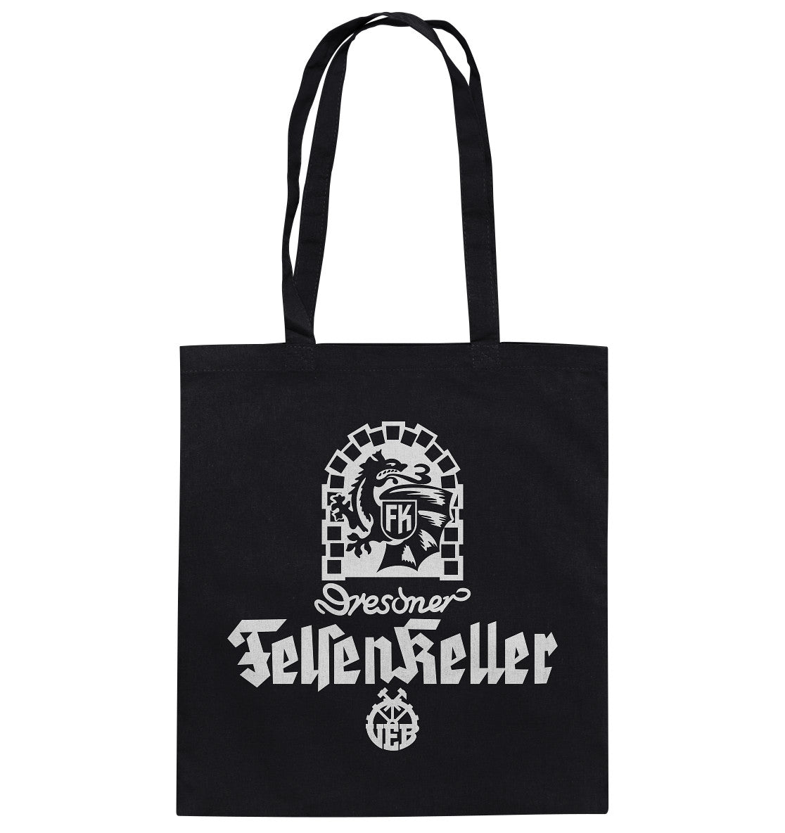 DDR Ostalgie Baumwolltasche • VEB DRESDNER FELSENKELLER