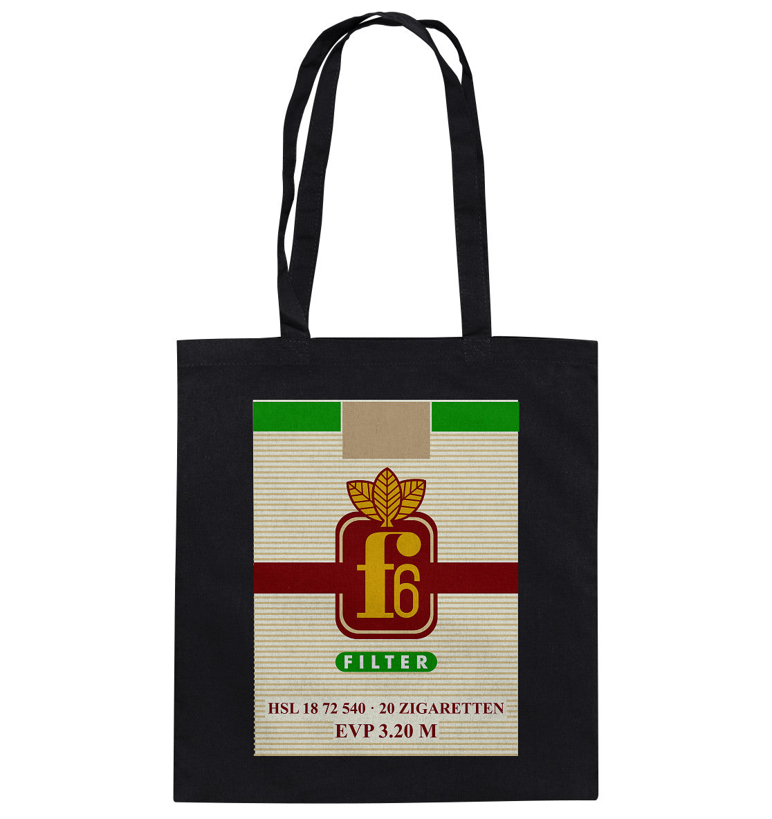 DDR Ostalgie Baumwolltasche • F6 FILTER ZIGARETTEN