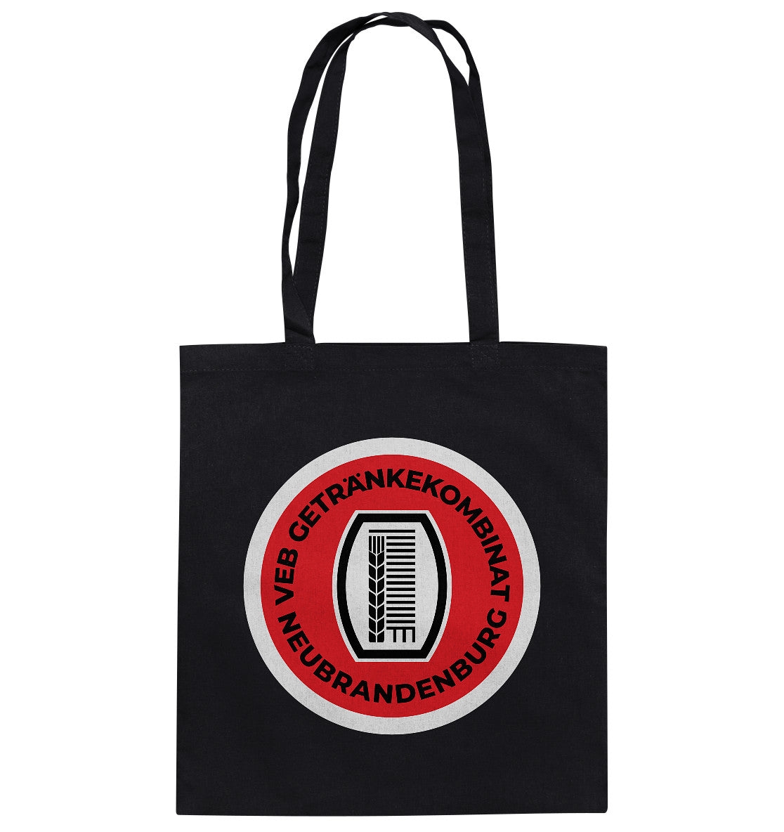 DDR Ostalgie Baumwolltasche • VEB GETRÄNKEKOMBINAT NEUBRANDENBURG