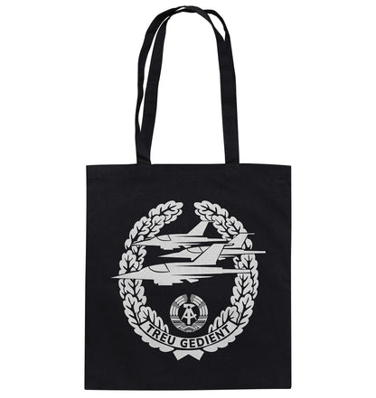 DDR Ostalgie Baumwolltasche • NVA-ORDEN - TREU GEDIENT - LUFTSTREITKRÄFTE