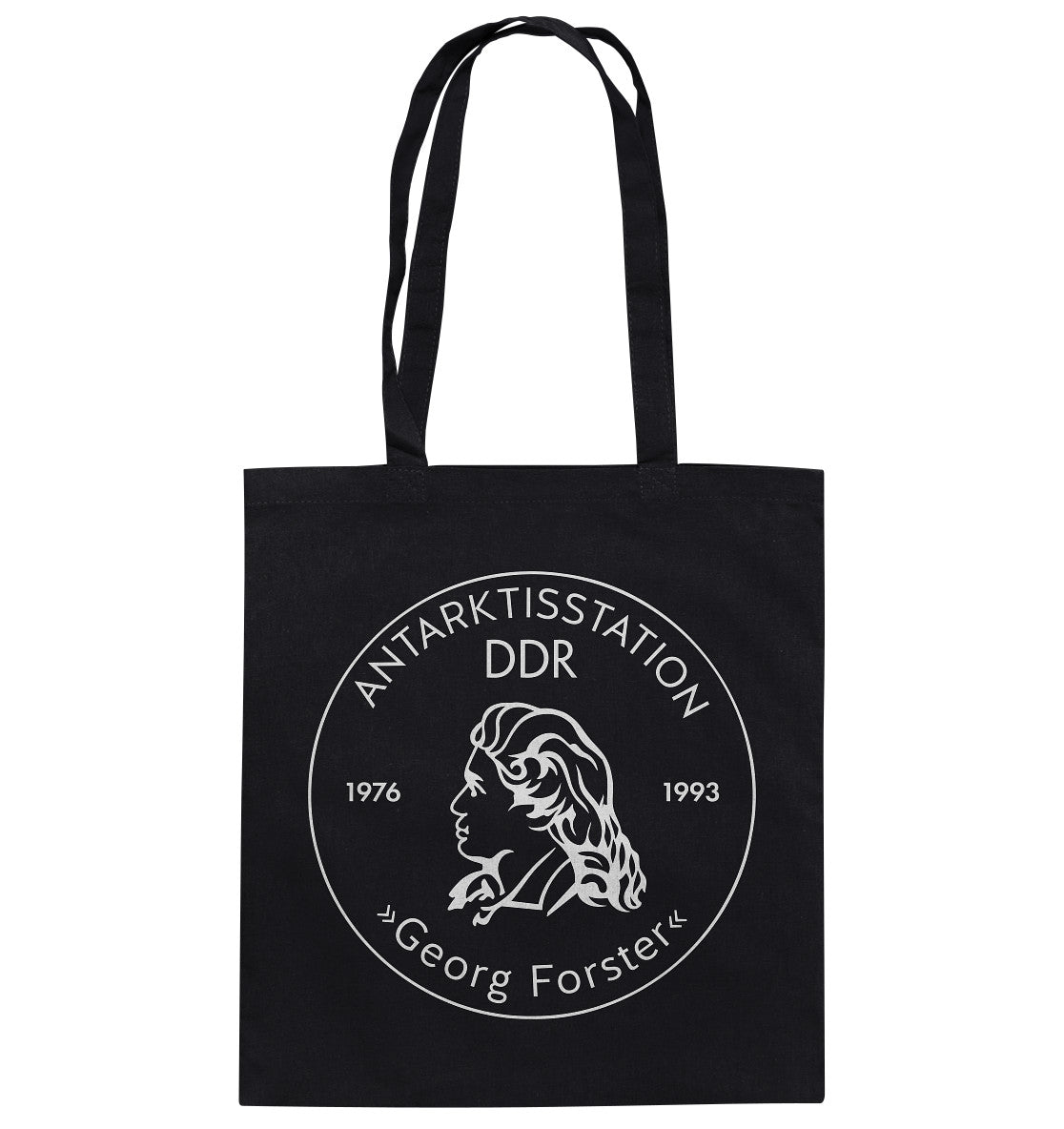 DDR Ostalgie Baumwolltasche • ANTARKTISFORSCHUNG DER DDR - GEORG FORSTER