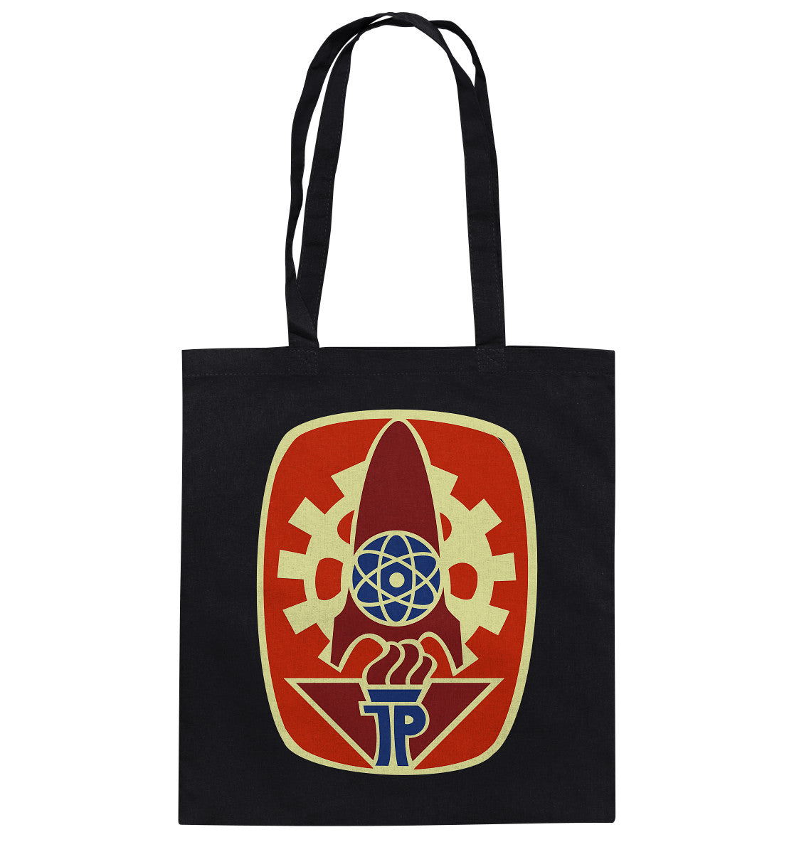 DDR Ostalgie Baumwolltasche • PIONIERABZEICHEN JUNGE TECHNIKER