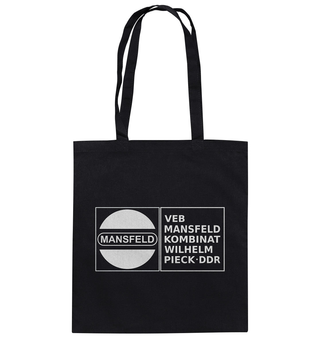 DDR Ostalgie Baumwolltasche • VEB MANSFELD KOMBINAT