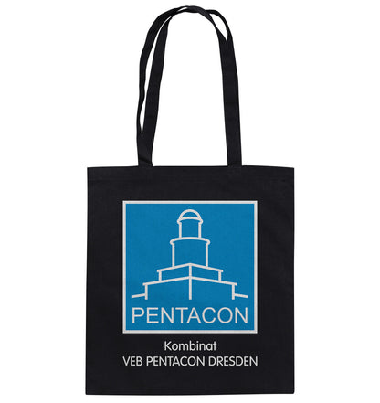 DDR Ostalgie Baumwolltasche • KOMBINAT VEB PENTACON DRESDEN
