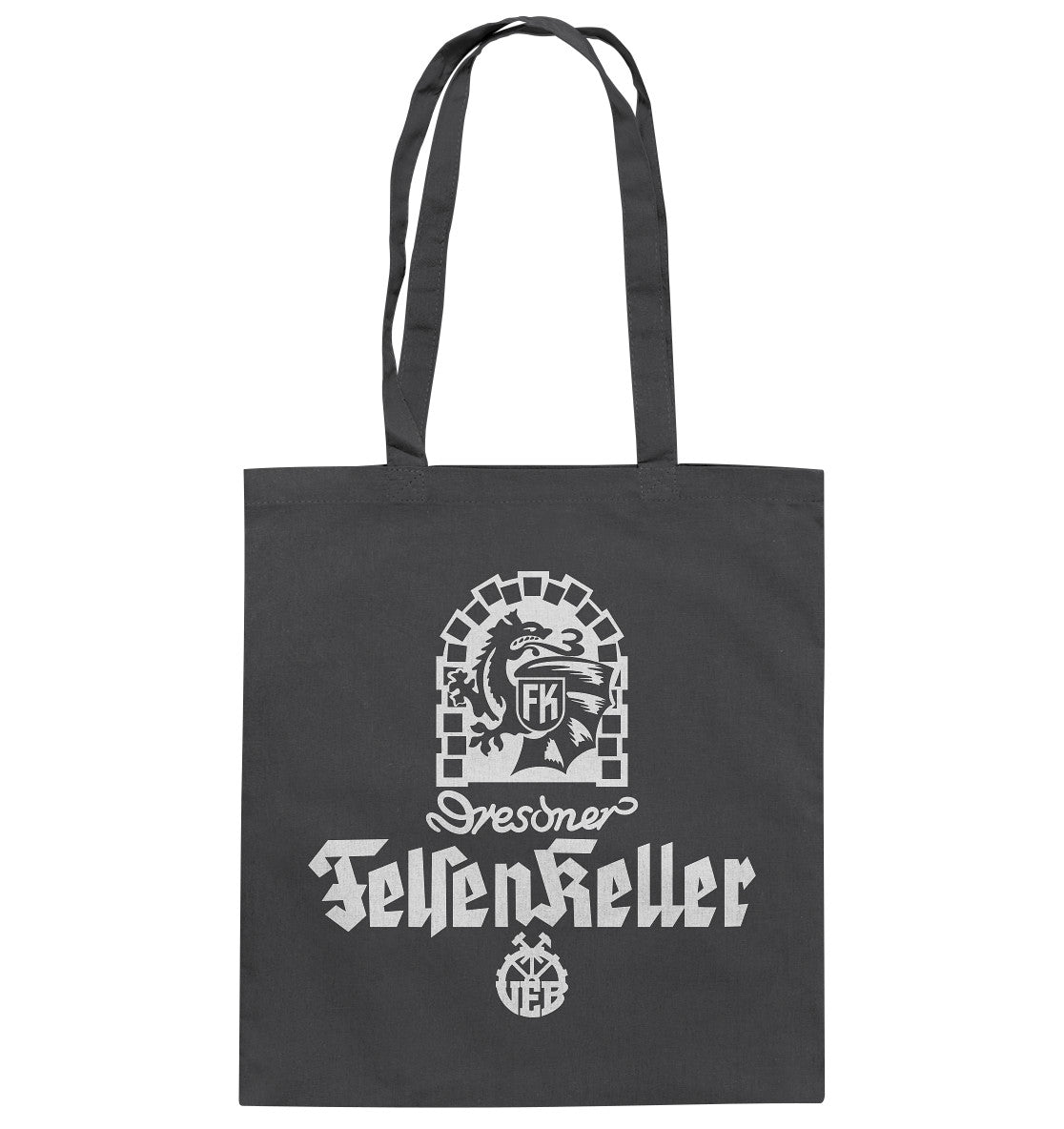 DDR Ostalgie Baumwolltasche • VEB DRESDNER FELSENKELLER