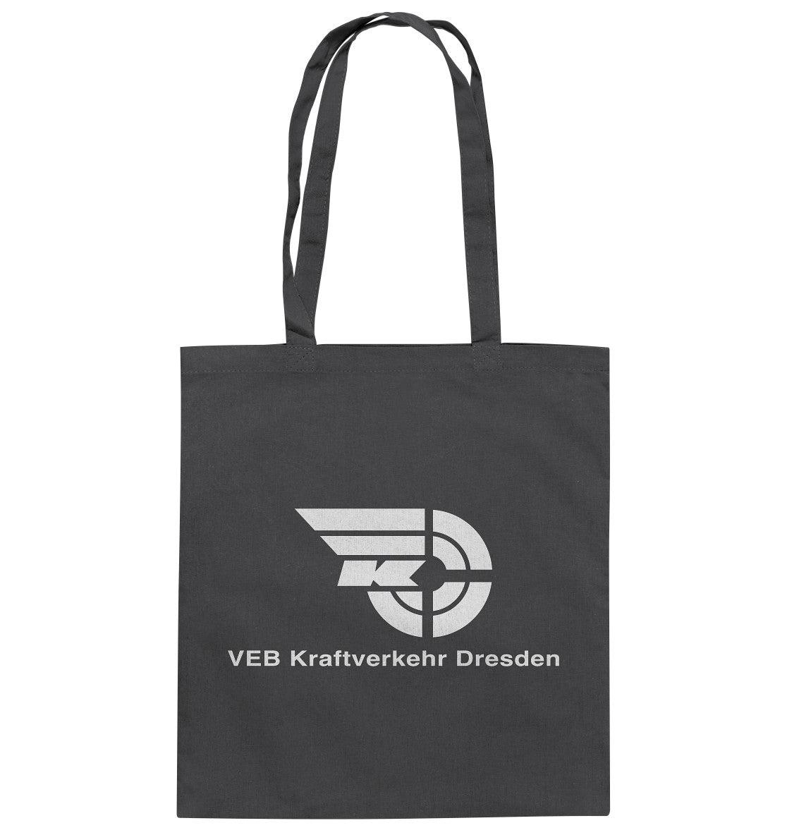 DDR Ostalgie Baumwolltasche •  VEB KRAFTVERKEHR DR