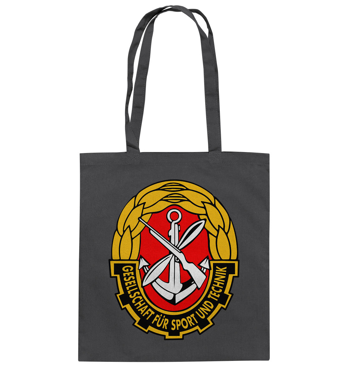 DDR Ostalgie Baumwolltasche •  GESELLSCHAFT FÜR SPORT UND TECHNIK
