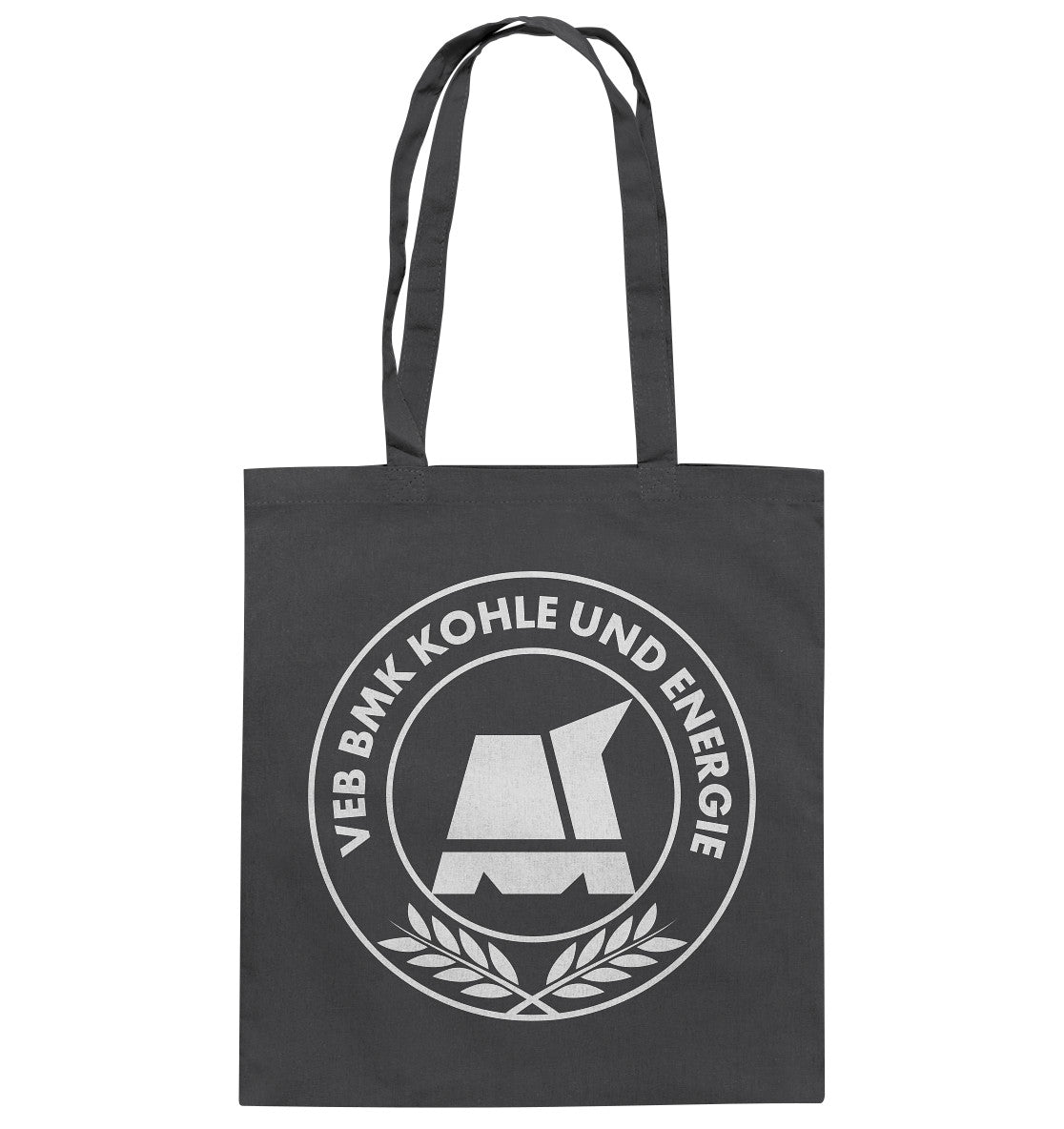 DDR Ostalgie Baumwolltasche • BMK BAU- UND MONTAGEKOMBINAT KOHLE UND ENERGIE