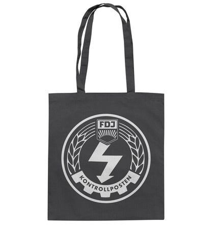 DDR Ostalgie Baumwolltasche • FDJ KONTROLLPOSTEN