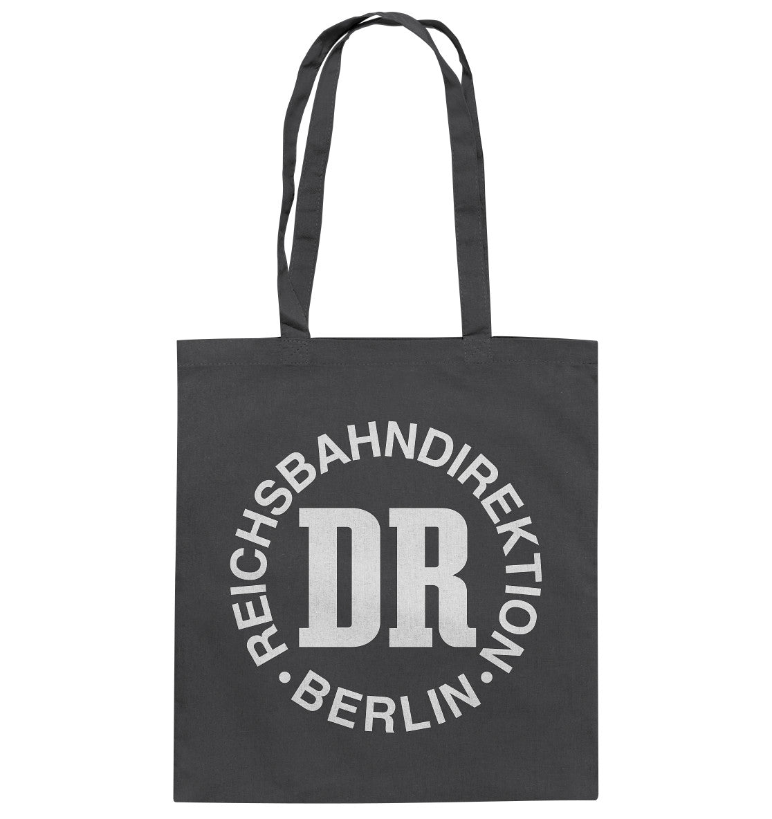 DDR Ostalgie Baumwolltasche • DR REICHSBAHNDIREKTION BERLIN