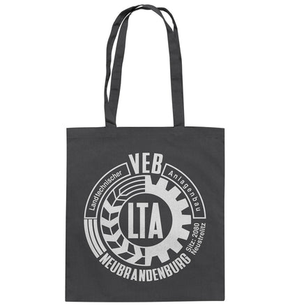 DDR Ostalgie Baumwolltasche • VEB LANDTECHNISCHER ANLAGENBAU NEUBRANDENBURG