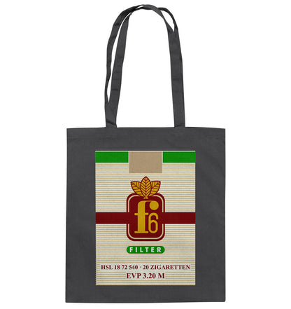 DDR Ostalgie Baumwolltasche • F6 FILTER ZIGARETTEN