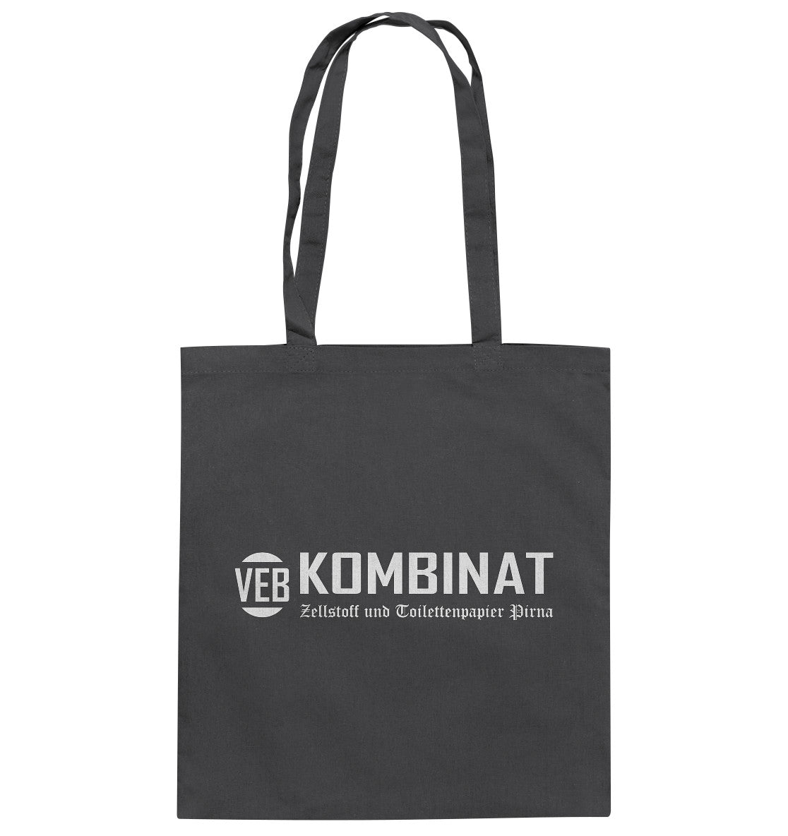 DDR Ostalgie Baumwolltasche • VEB ZELLSTOFF PIRNA