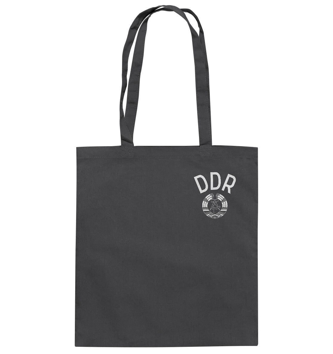 DDR Ostalgie Baumwolltasche • DDR SPORT TRIKOT - monochrom
