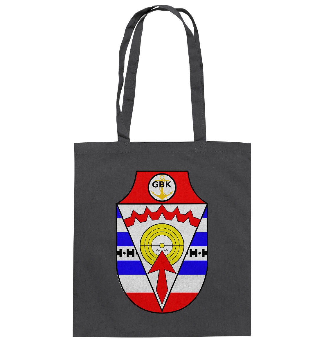 DDR Ostalgie Baumwolltasche • DDR GRENZBRIGADE KÜSTE BRUST BADGE