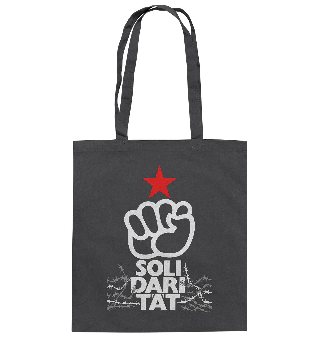 DDR Ostalgie Baumwolltasche • INTERNATIONALE SOLIDARITÄT