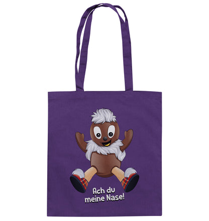 DDR Ostalgie Baumwolltasche • UNSER SANDMÄNNCHEN - PITTIPLATSCH - ACH DU MEINE NASE!