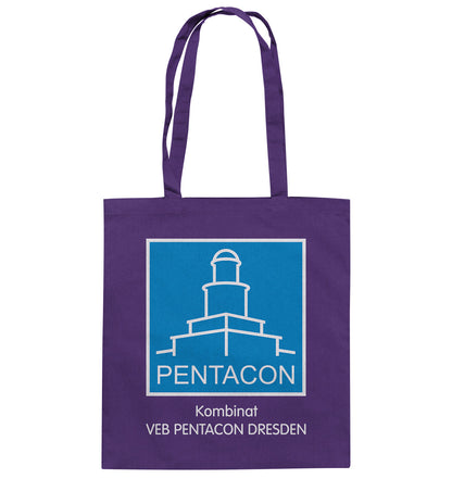 DDR Ostalgie Baumwolltasche • KOMBINAT VEB PENTACON DRESDEN