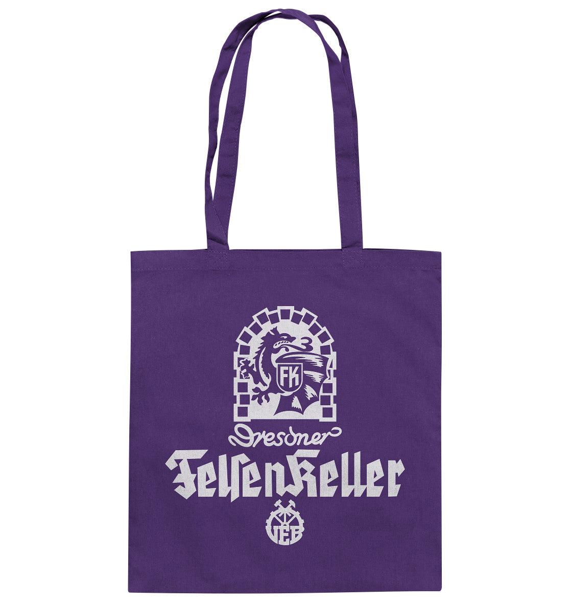 DDR Ostalgie Baumwolltasche • VEB DRESDNER FELSENKELLER