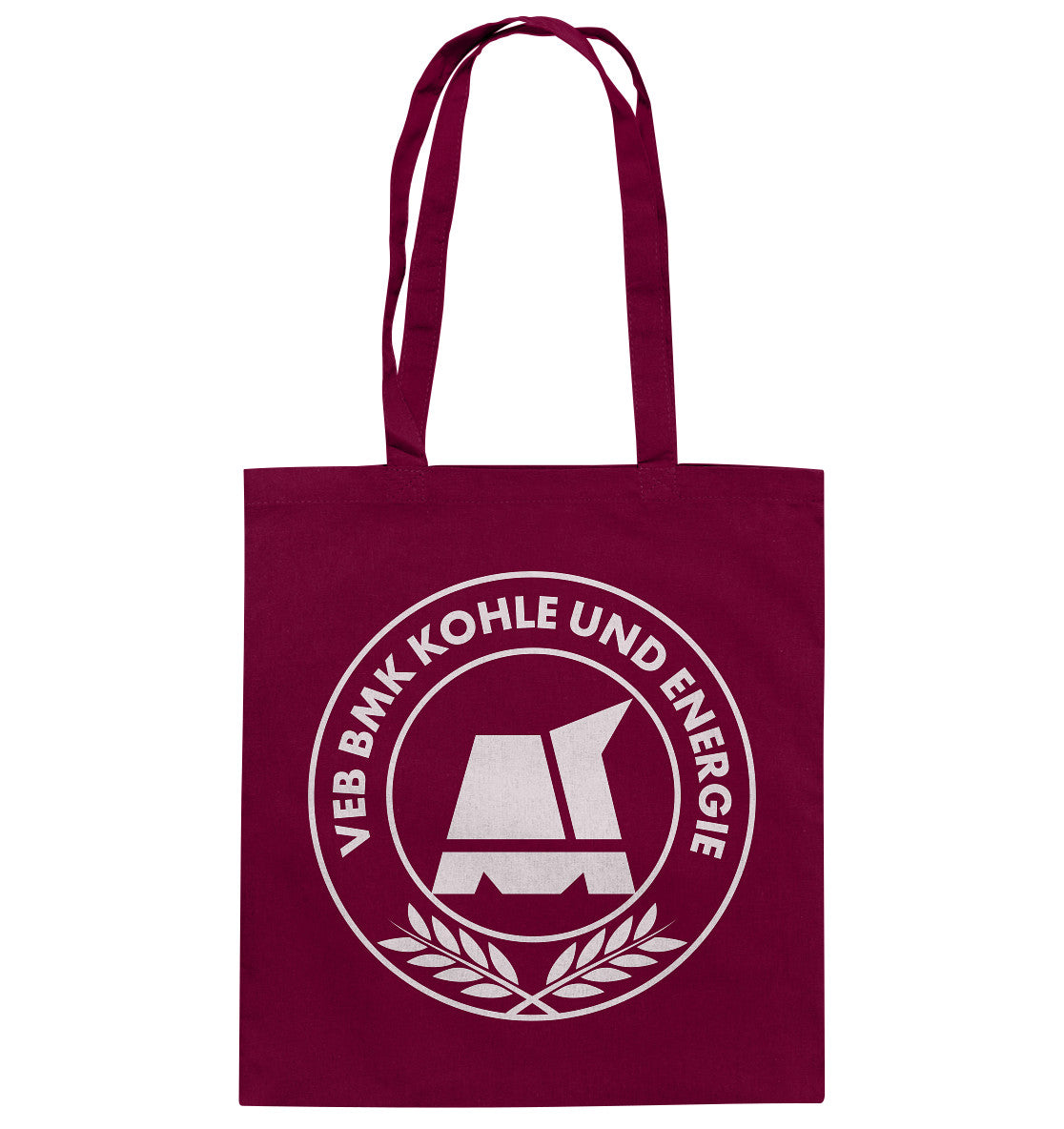 DDR Ostalgie Baumwolltasche • BMK BAU- UND MONTAGEKOMBINAT KOHLE UND ENERGIE