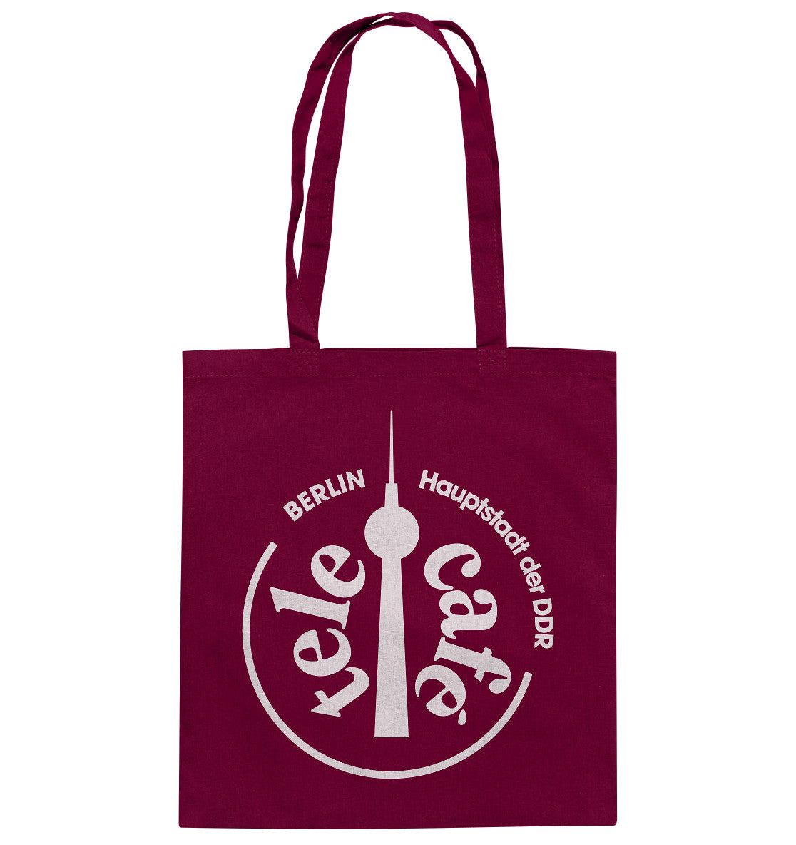 DDR Ostalgie Baumwolltasche • TELECAFE IM FERNSEHTURM