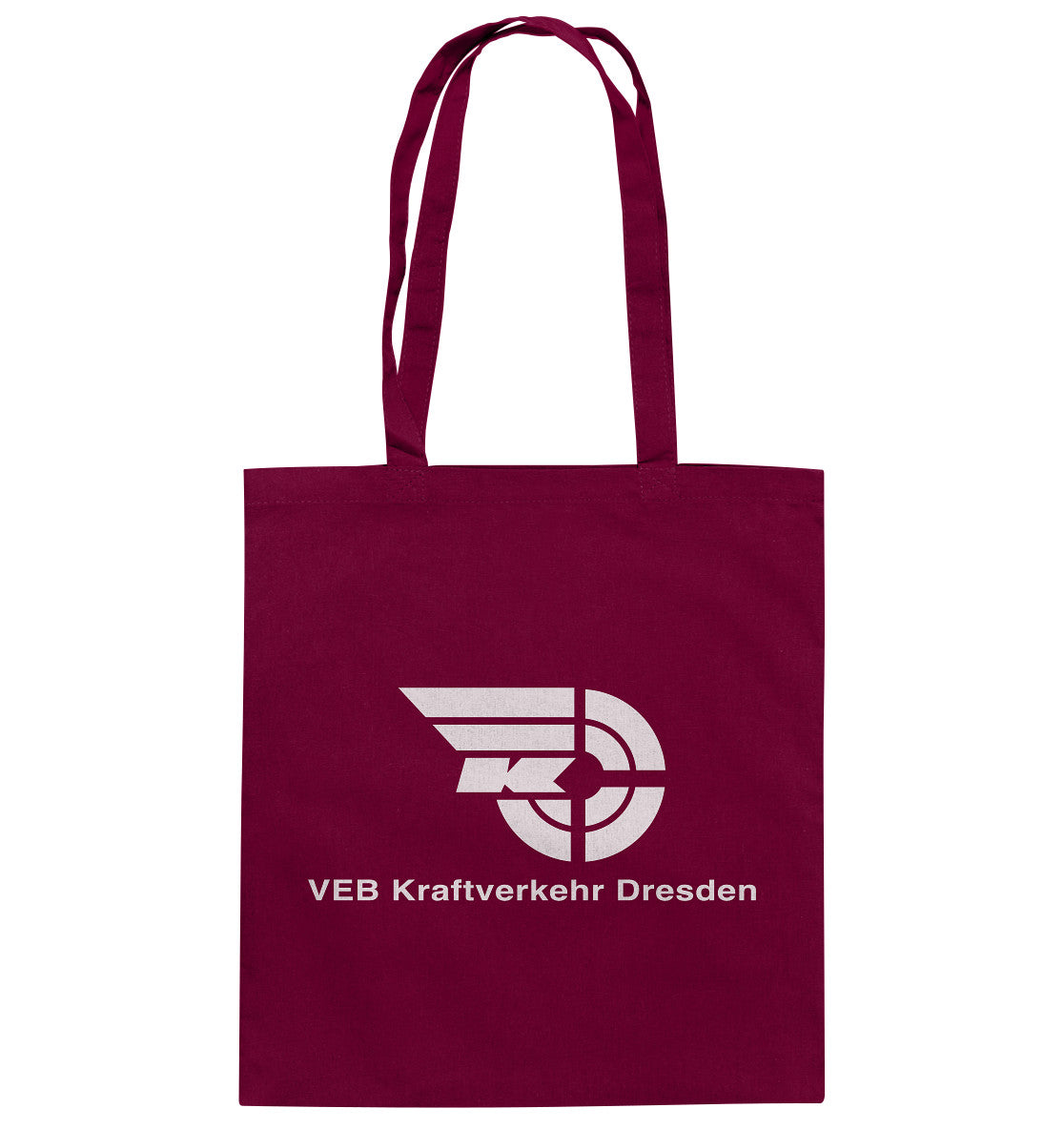 DDR Ostalgie Baumwolltasche •  VEB KRAFTVERKEHR DR