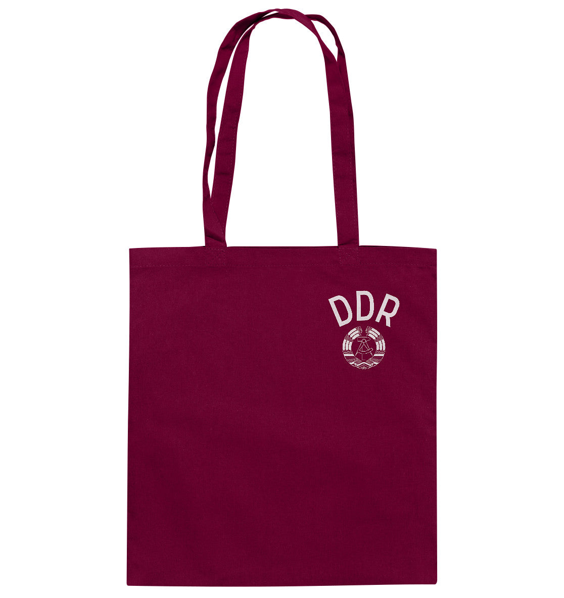 DDR Ostalgie Baumwolltasche • DDR SPORT TRIKOT - monochrom
