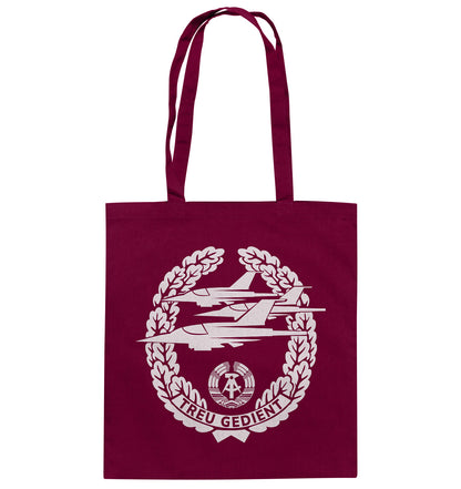 DDR Ostalgie Baumwolltasche • NVA-ORDEN - TREU GEDIENT - LUFTSTREITKRÄFTE