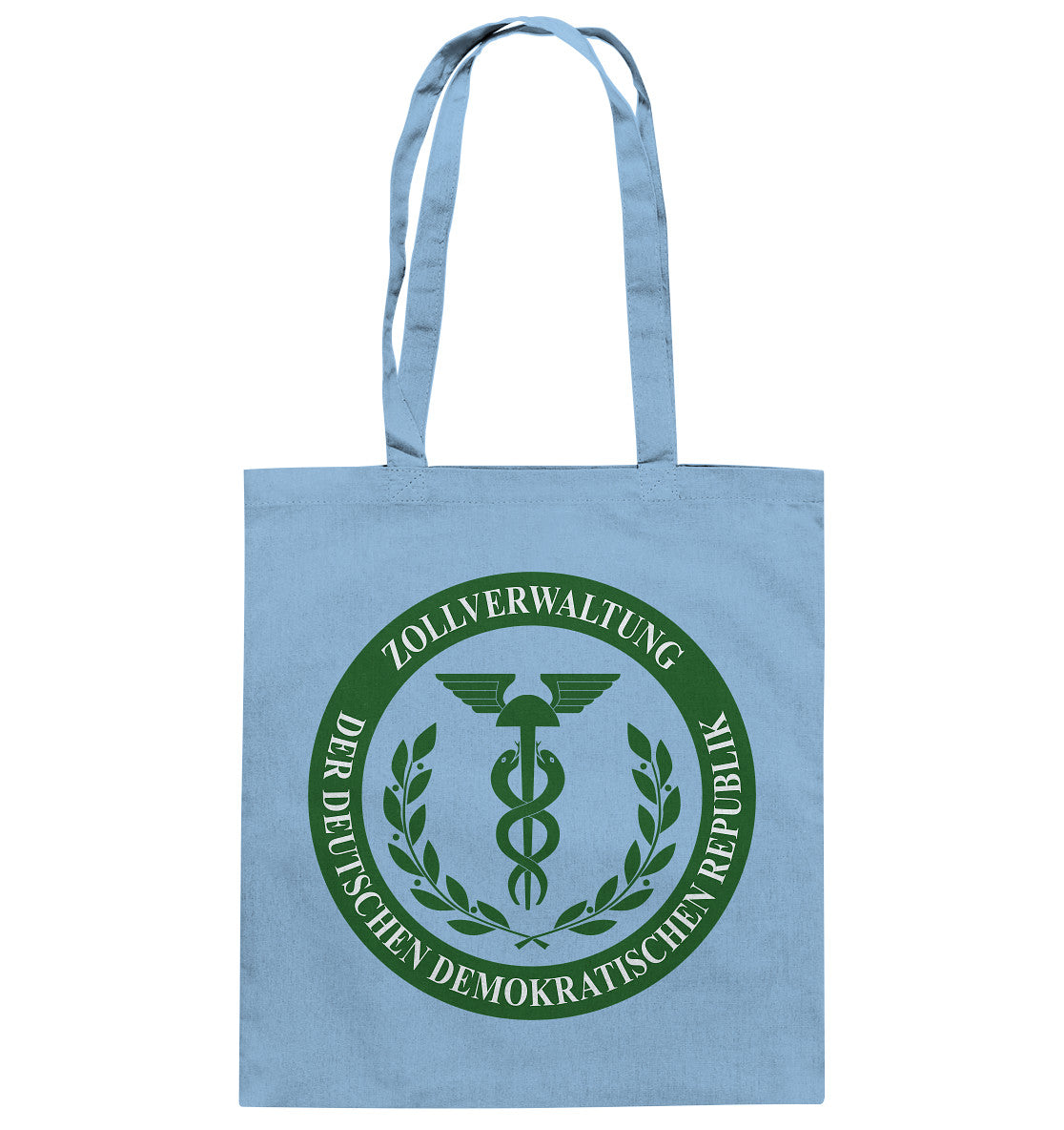 DDR Ostalgie Baumwolltasche • ZOLLVERWALTUNG DER DDR