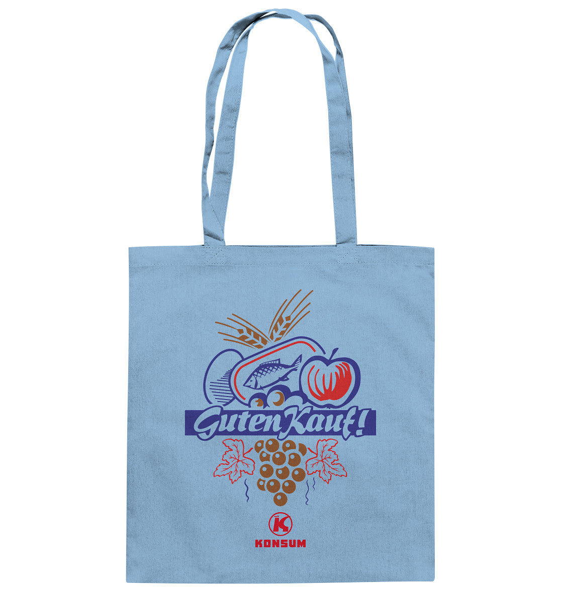 DDR Ostalgie Baumwolltasche • GUTEN KAUF! HO KONSUM