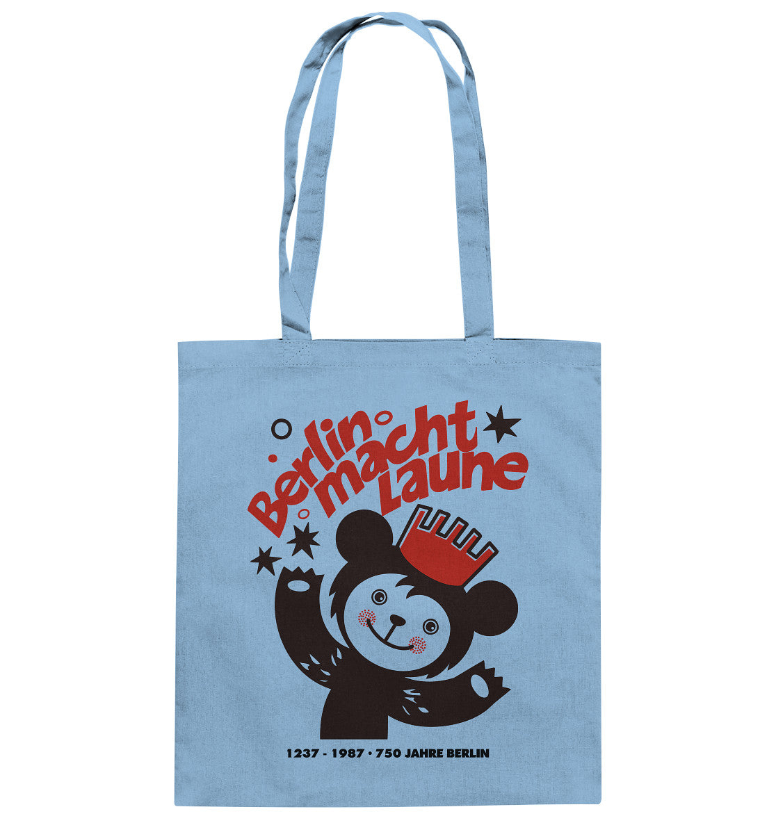 DDR Ostalgie Baumwolltasche • BERLIN MACHT LAUNE - 1987