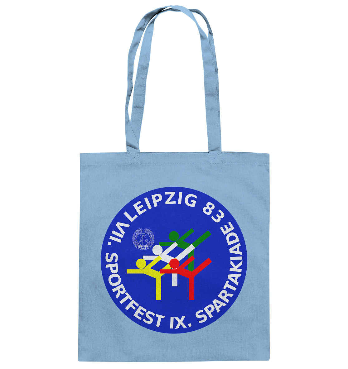 DDR Ostalgie Baumwolltasche • SPARTAKIADE LEIPZIG