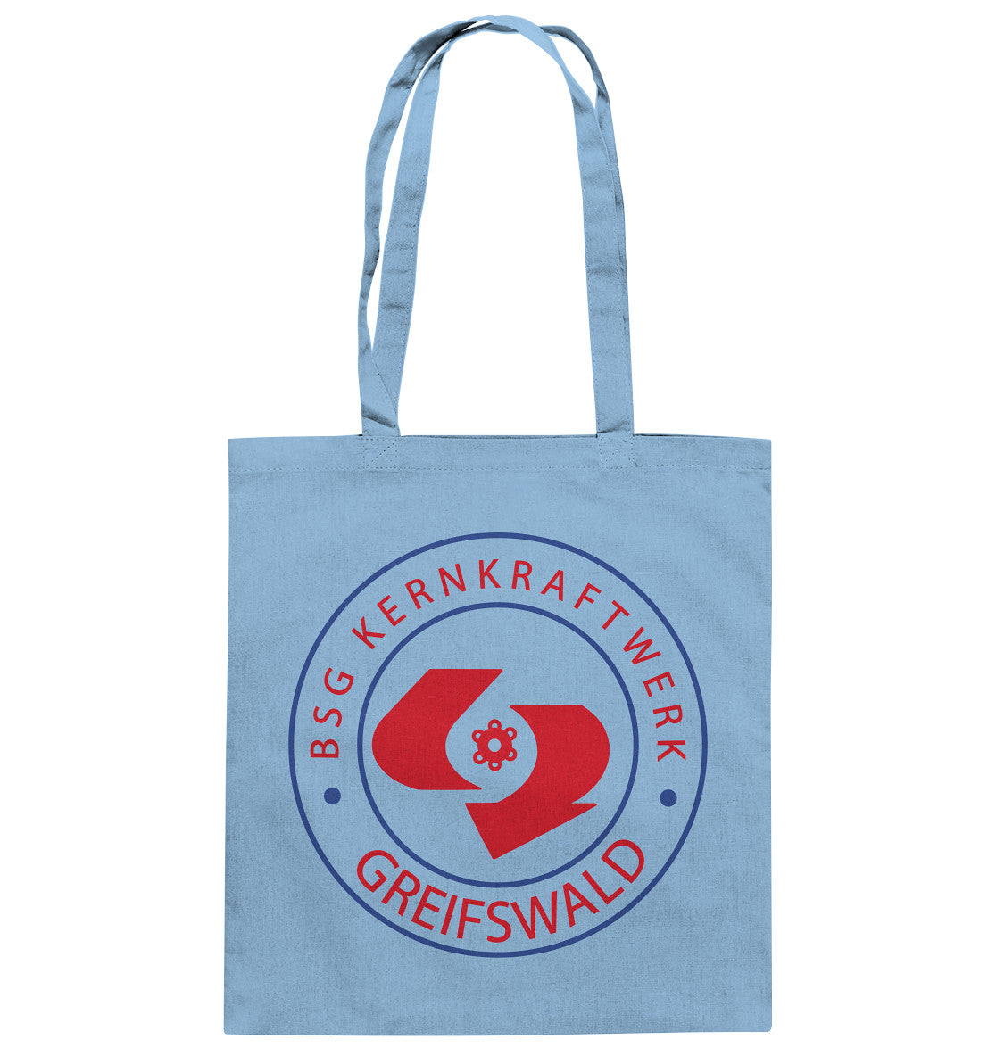 DDR Ostalgie Baumwolltasche •  BSG KERNKRAFTWERK GREIFSWALD