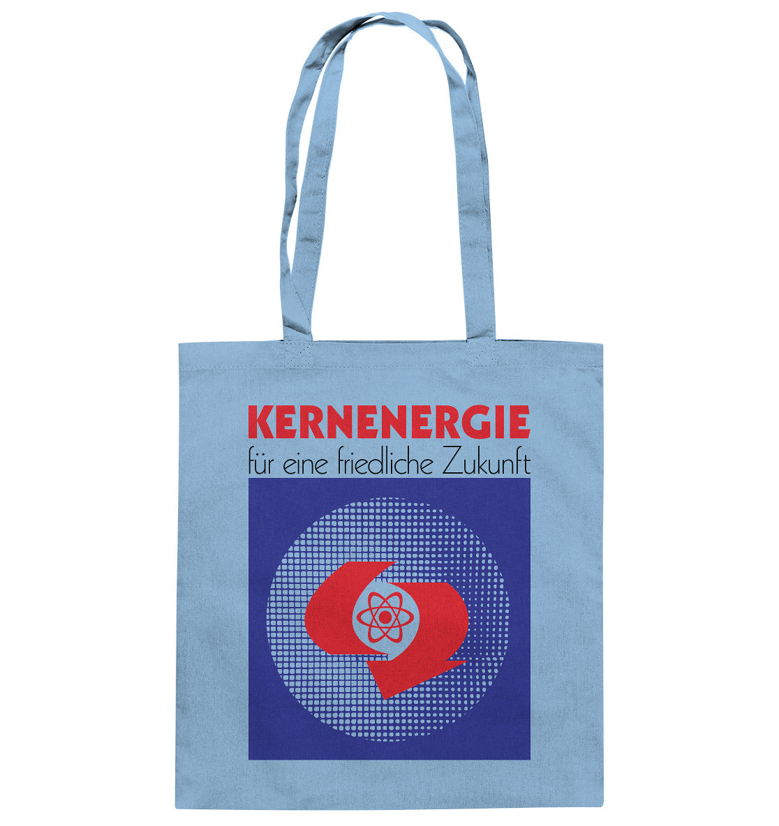 DDR Ostalgie Baumwolltasche • DDR - KERNENERGIE