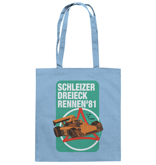DDR Ostalgie Baumwolltasche • SCHLEIZER DREIECK-RENNEN 1981