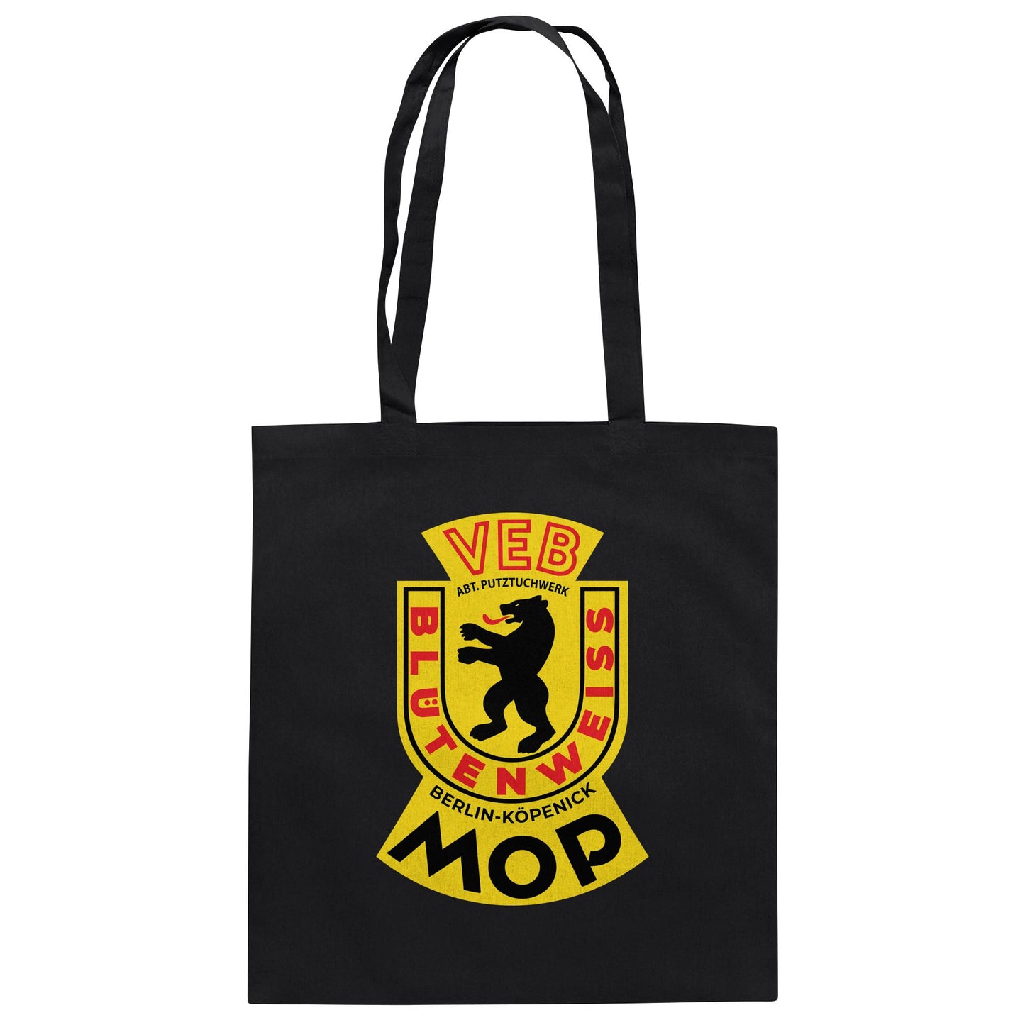 DDR Ostalgie Baumwolltasche • VEB PUTZTUCHWERK BERLIN-KÖPENICK