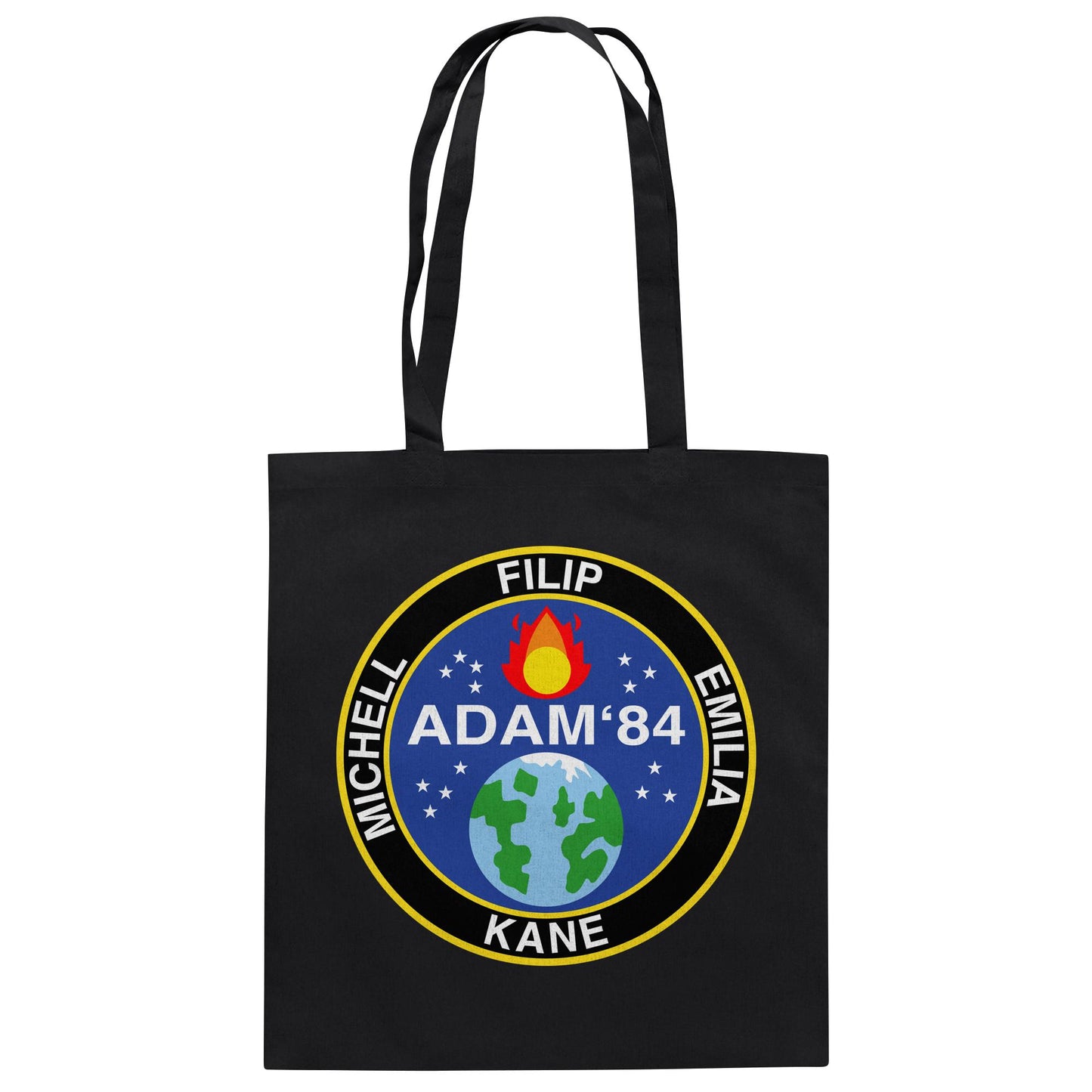 DDR Ostalgie Baumwolltasche • PROJEKT ADAM 84, DIE BESUCHER