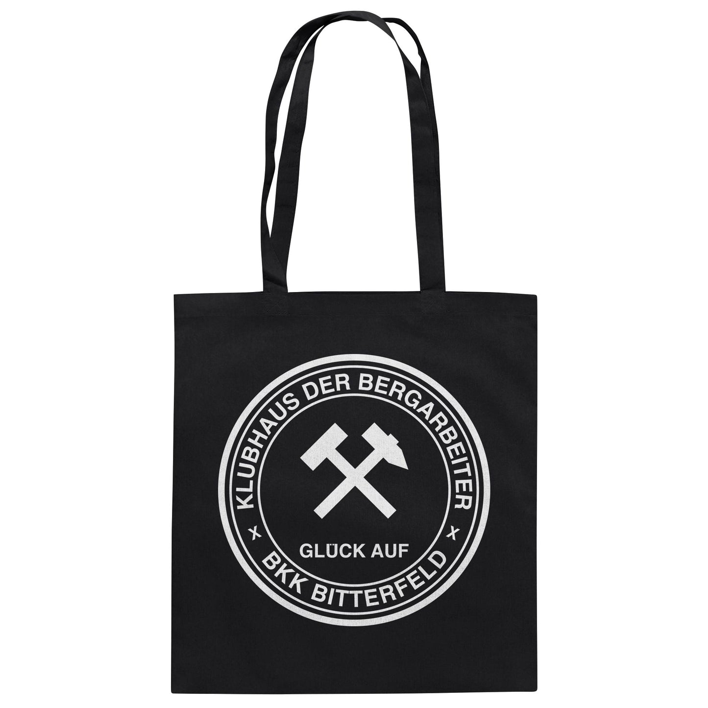 DDR Ostalgie Baumwolltasche • KLUBHAUS DER BERGARBEITER BITTERFELD