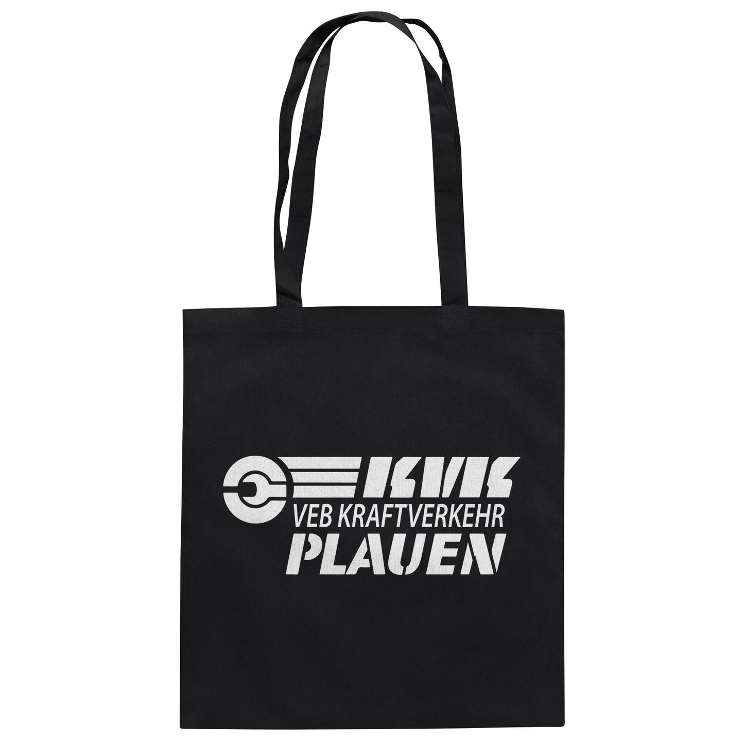DDR Ostalgie Baumwolltasche • VEB KRAFTVERKEHR PLAUEN