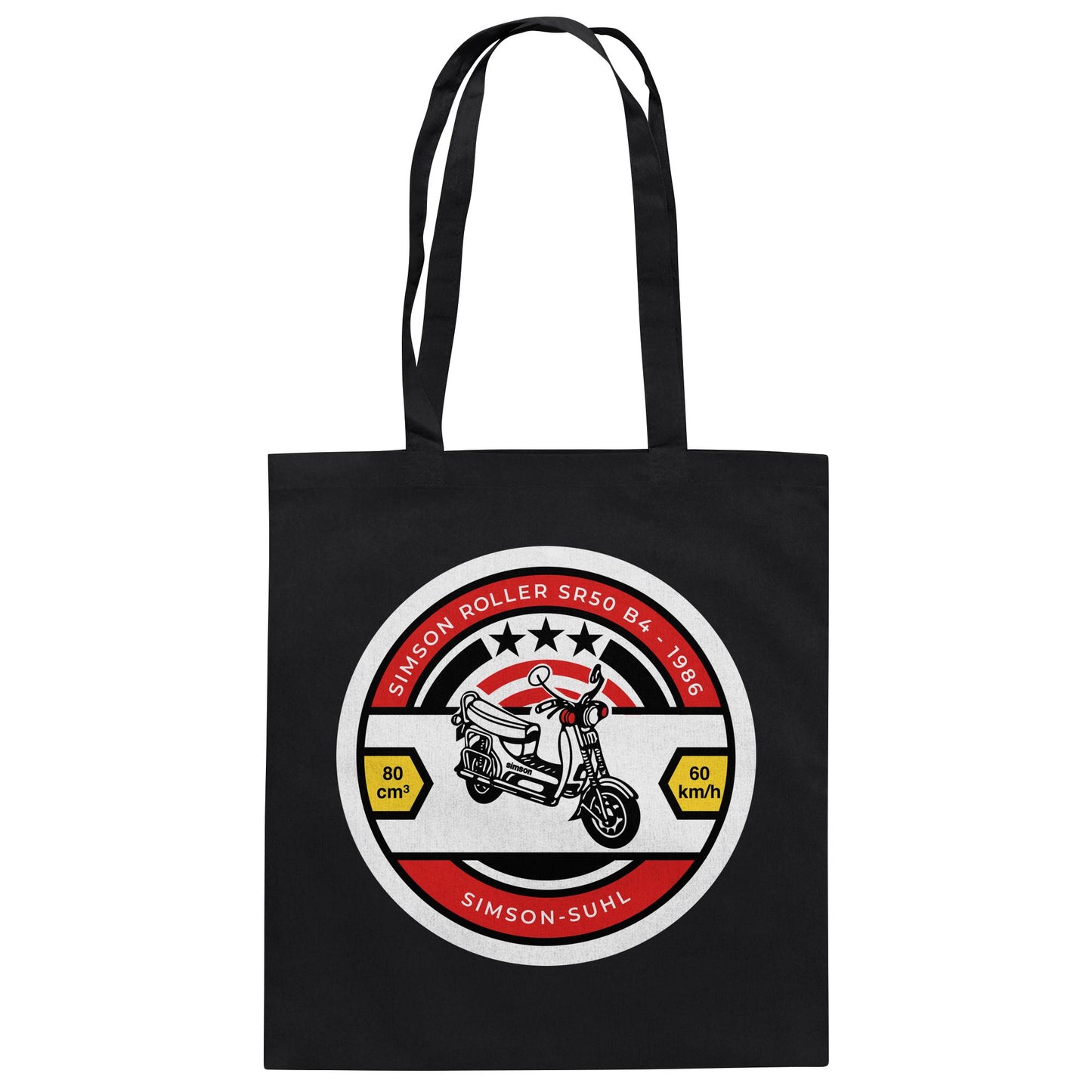 DDR Ostalgie Baumwolltasche • SIMSON SR50 - ORIGINAL BIERDECKEL