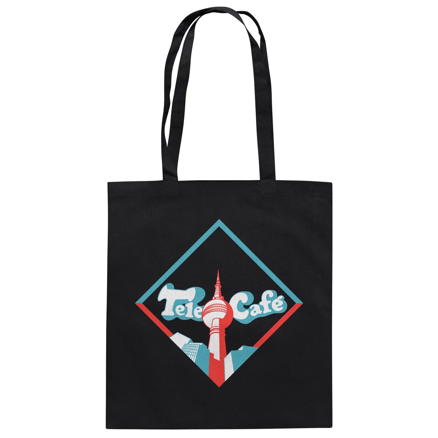 DDR Ostalgie Baumwolltasche • TELE CAFÉ IM FERNSEHTURM BERLIN