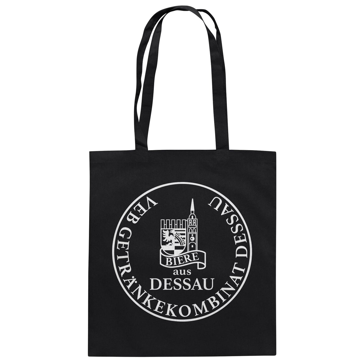 DDR Ostalgie Baumwolltasche • VEB GETRÄNKEKOMBINAT DESSAU BIERE