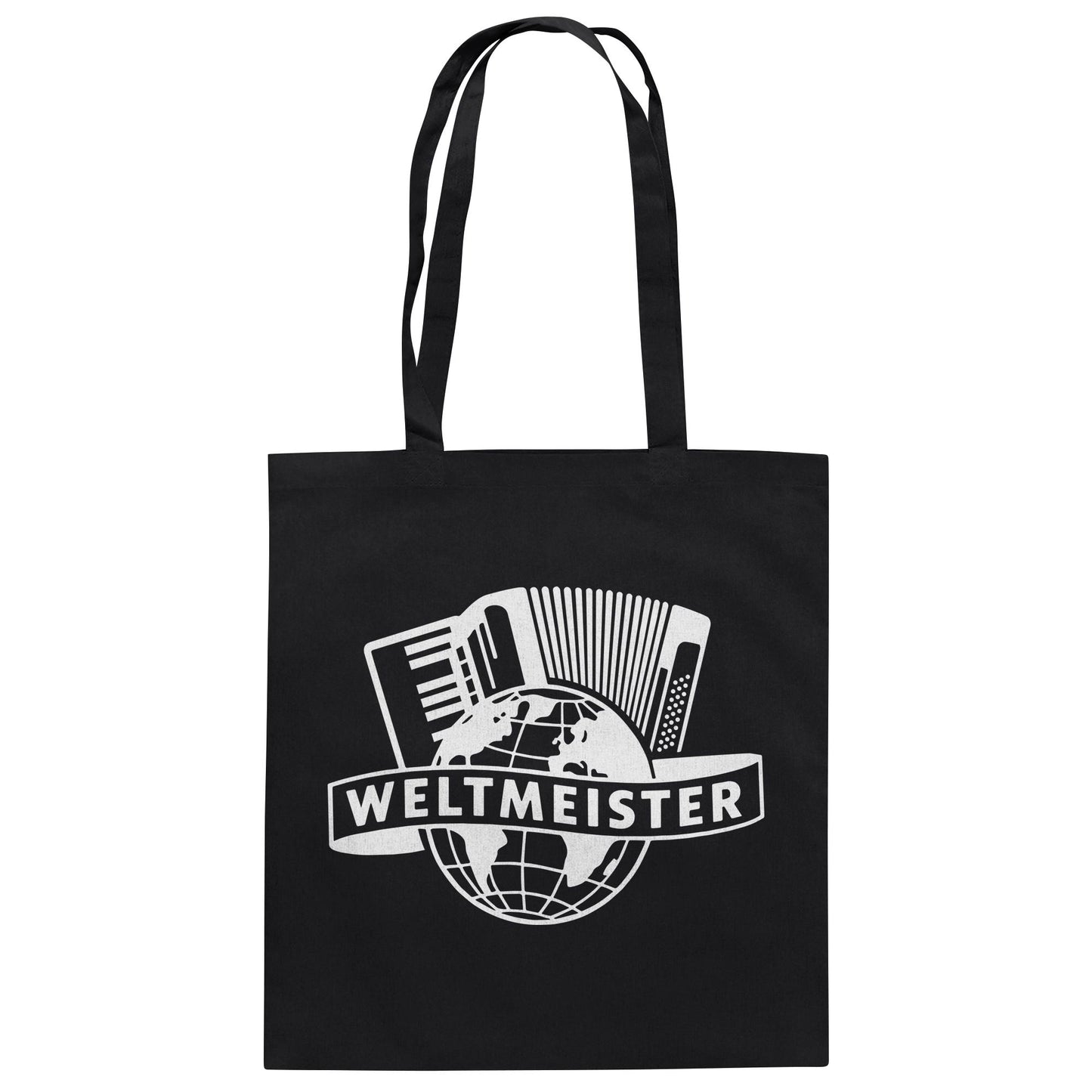 DDR Ostalgie Baumwolltasche • WELTMEISTER AKKORDEON KLINGENTHAL