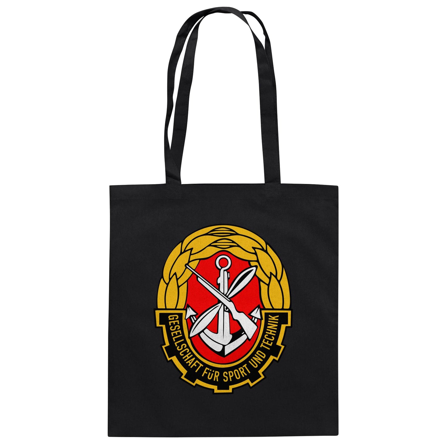 DDR Ostalgie Baumwolltasche • GST - GESELLSCHAFT FÜR SPORT UND TECHNIK