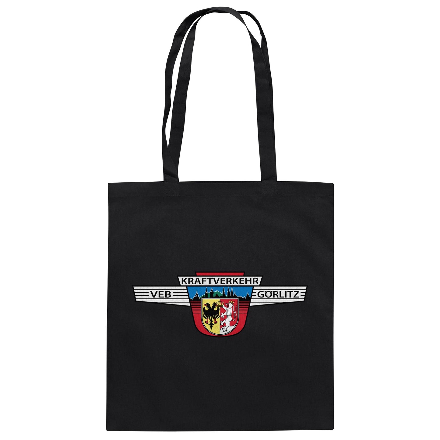 DDR Ostalgie Baumwolltasche • VEB KRAFTVERKEHR GÖRLITZ