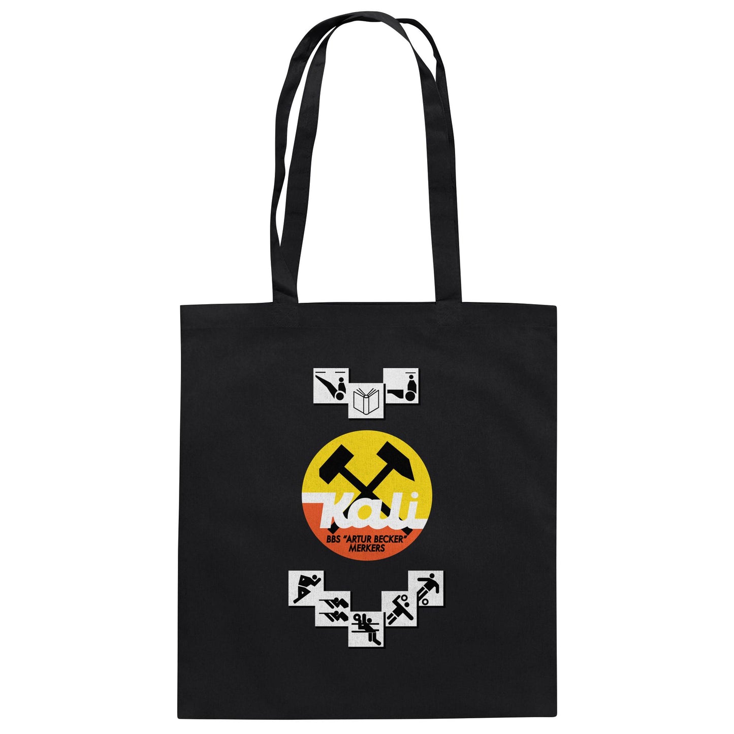 DDR Ostalgie Baumwolltasche • BBS KALI ARTUR BECKER - MERKERS