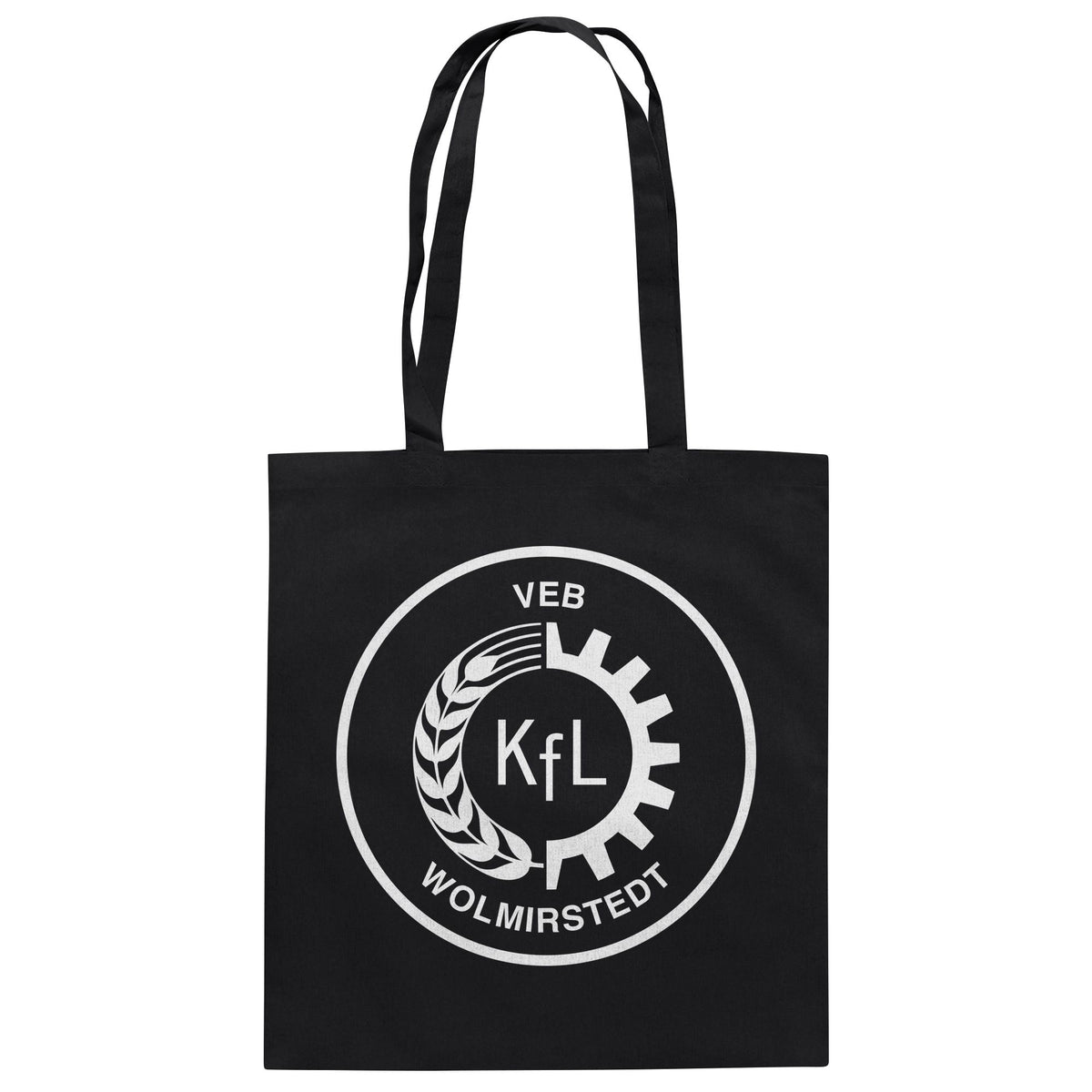 DDR Ostalgie Baumwolltasche • VEB KFL WOLMIRSTEDT