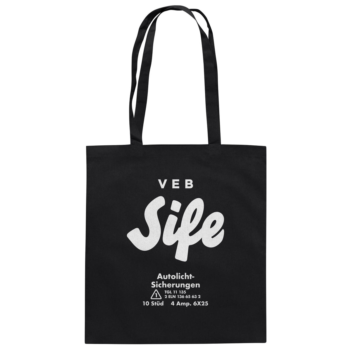 VEB SIFE GROSSBREITENBACH | DDR Ostalgie Baumwolltasche